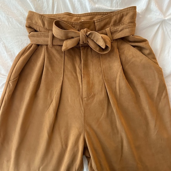 Free People Nightfall Vegan Suede Pants Size 2 - Picture 4 of 7